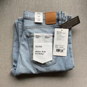 Duer Performance Denim Midweight Wide Leg Jeans - Women's (Button fly)